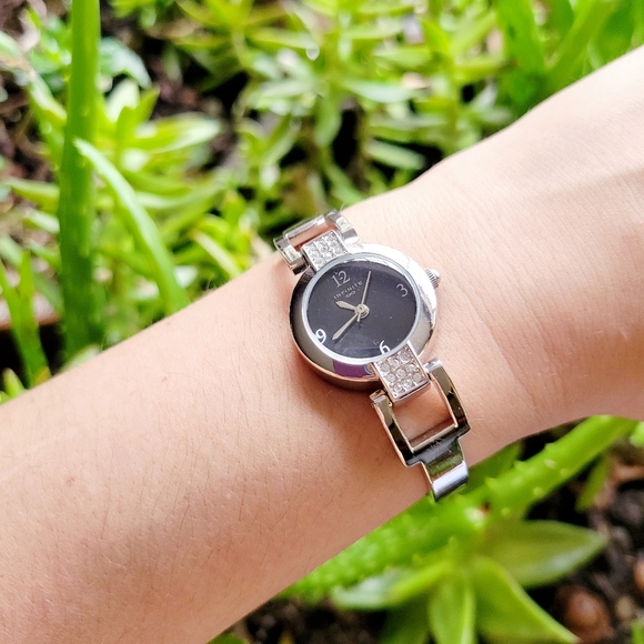 Infinite Infinity Silver Rhinestone Watch - Picture 6 of 10